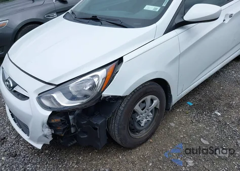 2014 Hyundai Accent Gs from USA, damaged, VIN KMHCT5AEXEU196682